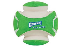 Balle kick fetch verte