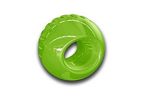 Balle verte bionic pour chien