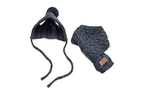 Echarpe et bonnet pour chien
