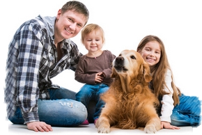 Faire garder son chien en famille - Mouss le Chien