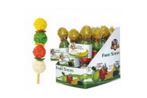Friandise pour chien en forme de brochette