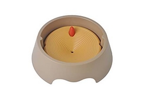Gamelle antidebordement grise et marron