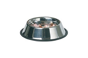 Gamelle en inox antiderapante