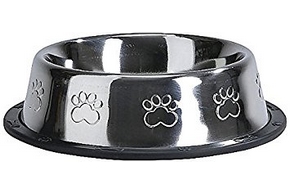 Gamelle en inox ronde pour chien