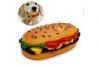 Jouet sonore pour chien en forme de sandwitch
