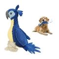 Peluche pour chien indestructible perroquet rosaui