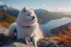 Samoyede montagne adobestock 721476912